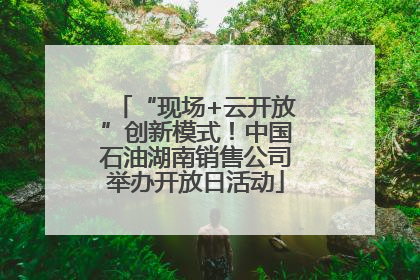 “现场+云开放”创新模式！中国石油湖南销售公司举办开放日活动
