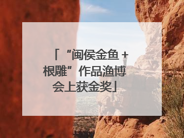 “闽侯金鱼＋根雕”作品渔博会上获金奖