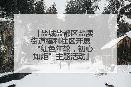 盐城盐都区盐渎街道福利社区开展“红色年轮，初心如炬”主题活动
