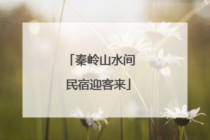 秦岭山水间 民宿迎客来