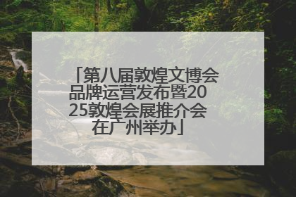 第八届敦煌文博会品牌运营发布暨2025敦煌会展推介会在广州举办