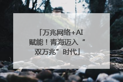 万兆网络+AI赋能！青海迈入“双万兆”时代