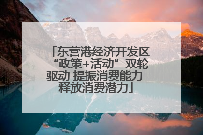 东营港经济开发区“政策+活动”双轮驱动 提振消费能力 释放消费潜力