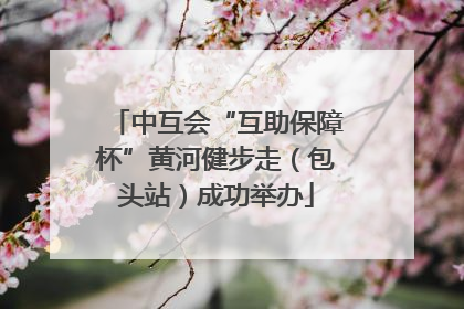 中互会“互助保障杯”黄河健步走（包头站）成功举办