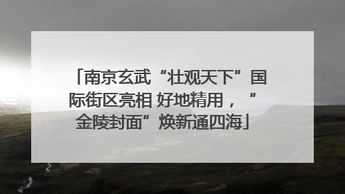 南京玄武“壮观天下”国际街区亮相 好地精用，“金陵封面”焕新通四海