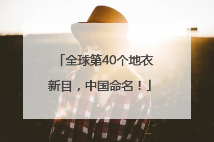 全球第40个地衣新目，中国命名！
