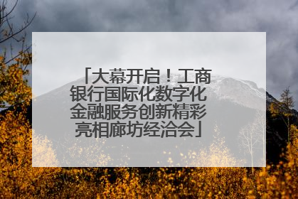 大幕开启！工商银行国际化数字化金融服务创新精彩亮相廊坊经洽会