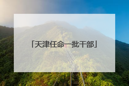 天津任命一批干部