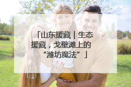山东援藏｜生态援藏，戈壁滩上的“潍坊魔法”
