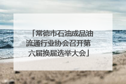 常德市石油成品油流通行业协会召开第六届换届选举大会