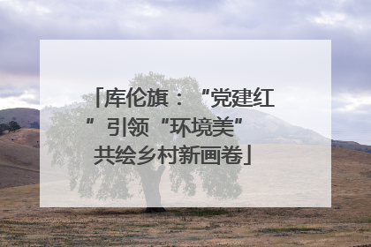 库伦旗：“党建红”引领“环境美” 共绘乡村新画卷