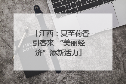 江西：夏至荷香引客来 “美丽经济”添新活力