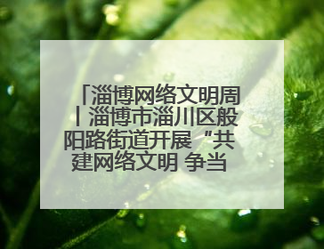 淄博网络文明周丨淄博市淄川区般阳路街道开展“共建网络文明 争当般阳好网民”主题宣讲活动