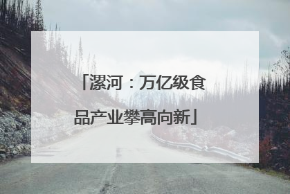 漯河：万亿级食品产业攀高向新