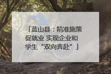 蓝山县：精准施策促就业 实现企业和学生“双向奔赴”