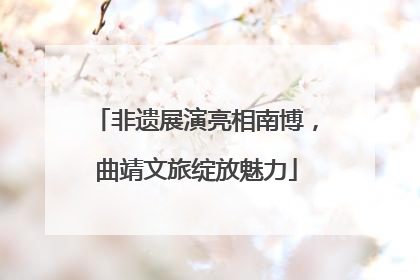 非遗展演亮相南博，曲靖文旅绽放魅力