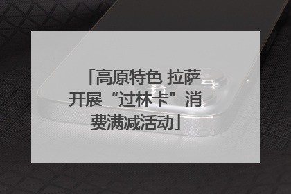 高原特色 拉萨开展“过林卡”消费满减活动