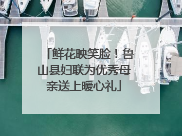 鲜花映笑脸！鲁山县妇联为优秀母亲送上暖心礼