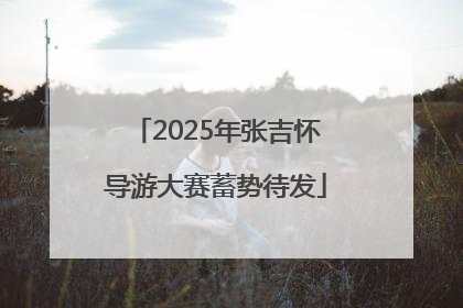 2025年张吉怀导游大赛蓄势待发