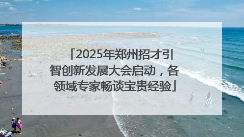 2025年郑州招才引智创新发展大会启动，各领域专家畅谈宝贵经验