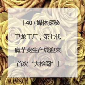 40+媒体探秘卫龙工厂，第七代魔芋爽生产线迎来首次“大检阅”