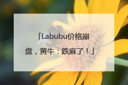 Labubu价格崩盘，黄牛：跌麻了！